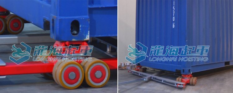 JUNG集裝箱搬運小坦克,德國集裝箱專用搬運小坦克應(yīng)用圖